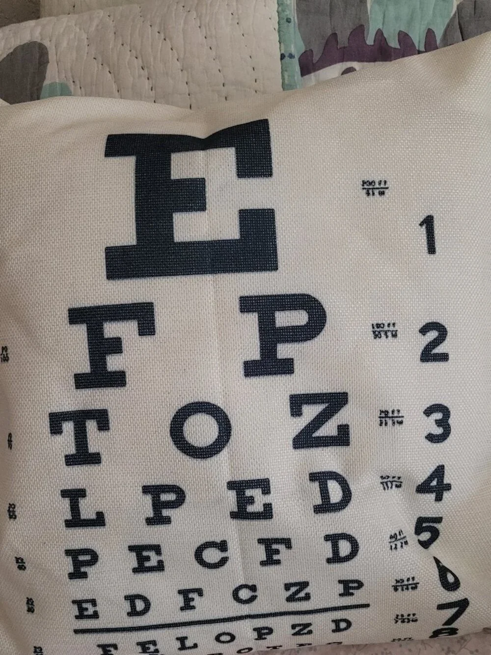 Cute Throw Pillow for an Optometrist/Optometry Student